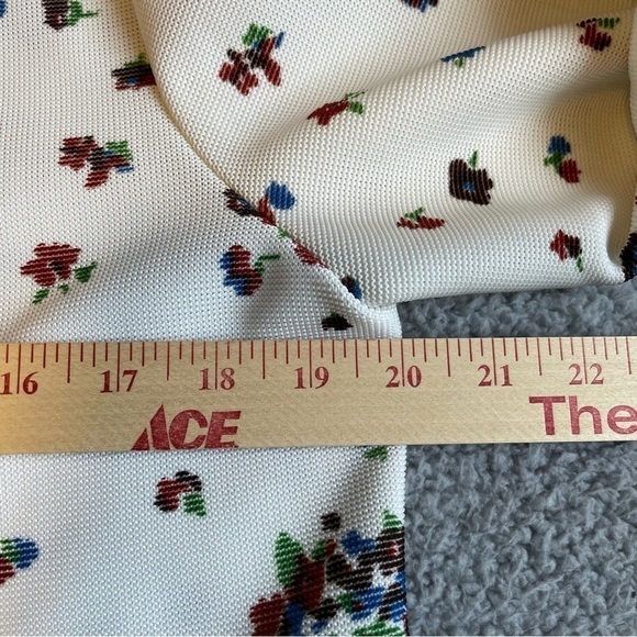 HEDY Knits Of California Cardigan Women's L- XL? Open Front,Floral  polyester - Picture 6 of 8